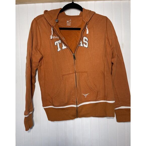 Nike Jackets & Blazers - Nike Women Longhorn Jacket Large 12-14 Hoodie Zip Up